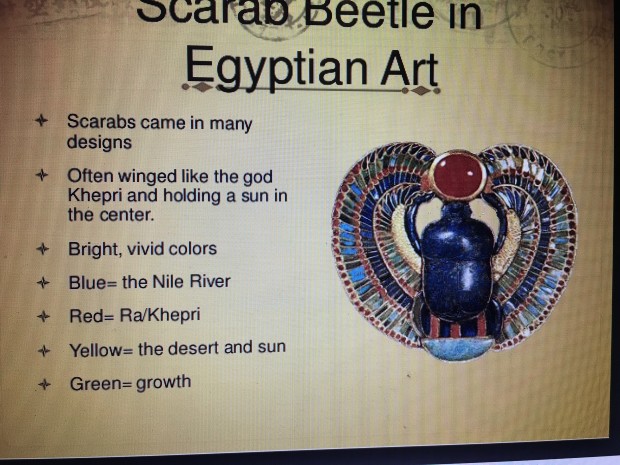 Scarab Beetle in Egyptian Art